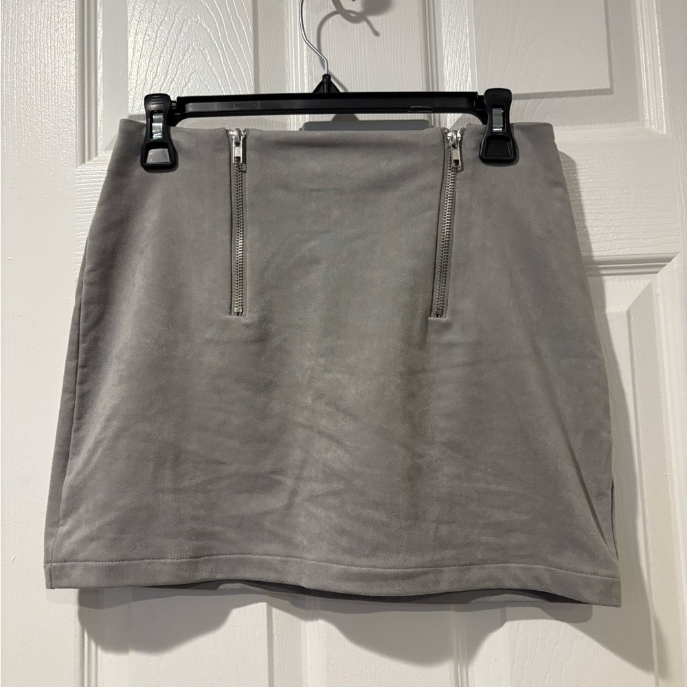 Forever 21 faux suede mini skirt